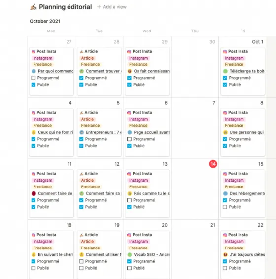 Plan de diffusion d'un podcast